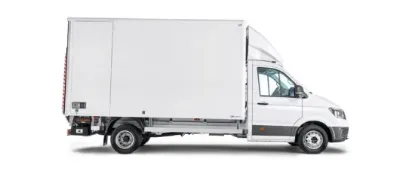 Afbeeldingen van MAN TGE Citybox met laadlift (22m³)