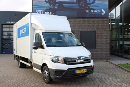 Afbeeldingen van MAN TGE Citybox met laadlift