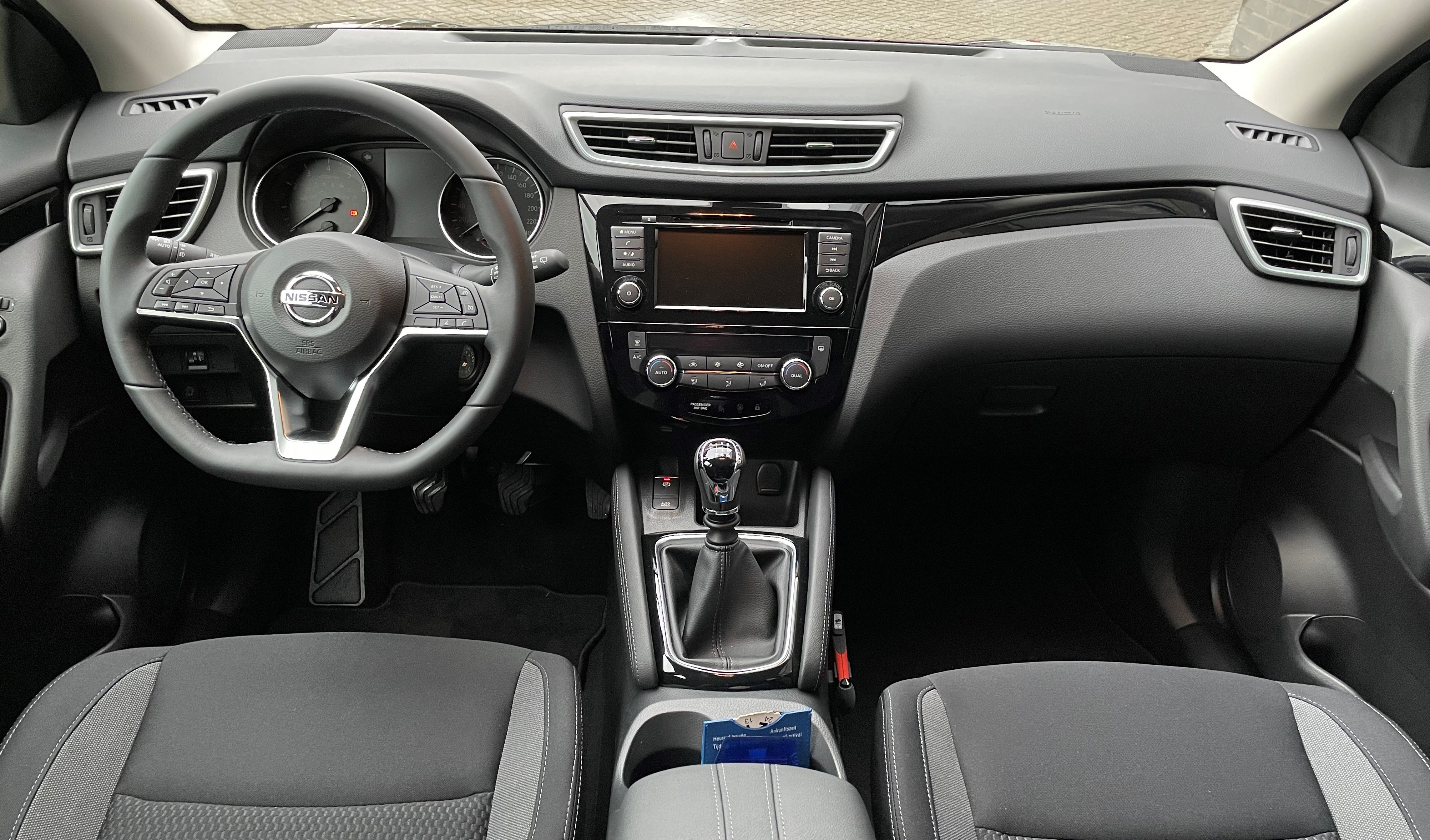Nissan Qashqai binnenzijde