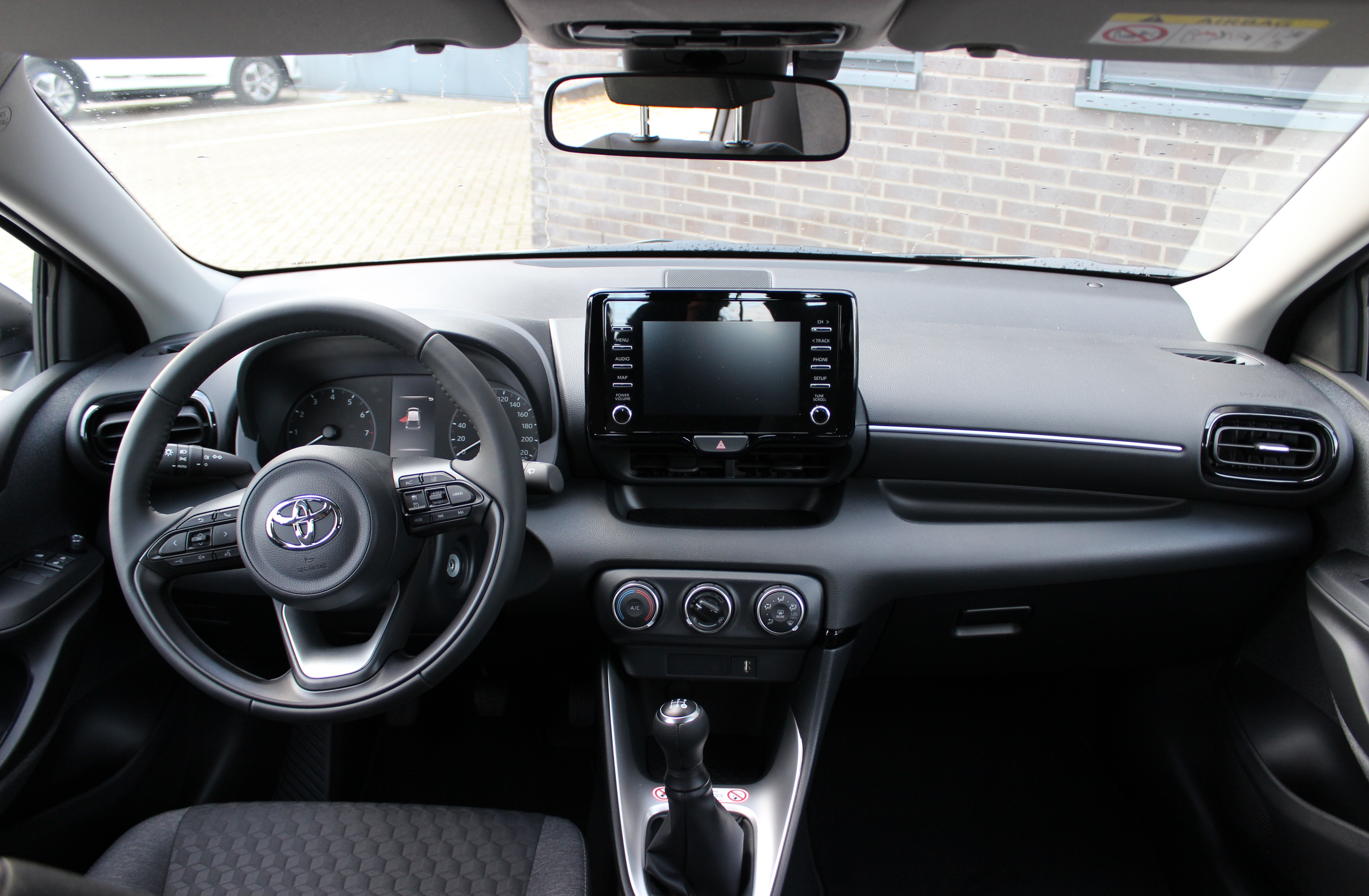 Toyota Yaris binnenkant
