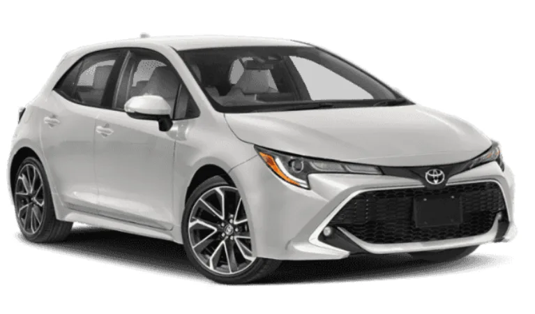 C klasse Corolla grijs hatchback