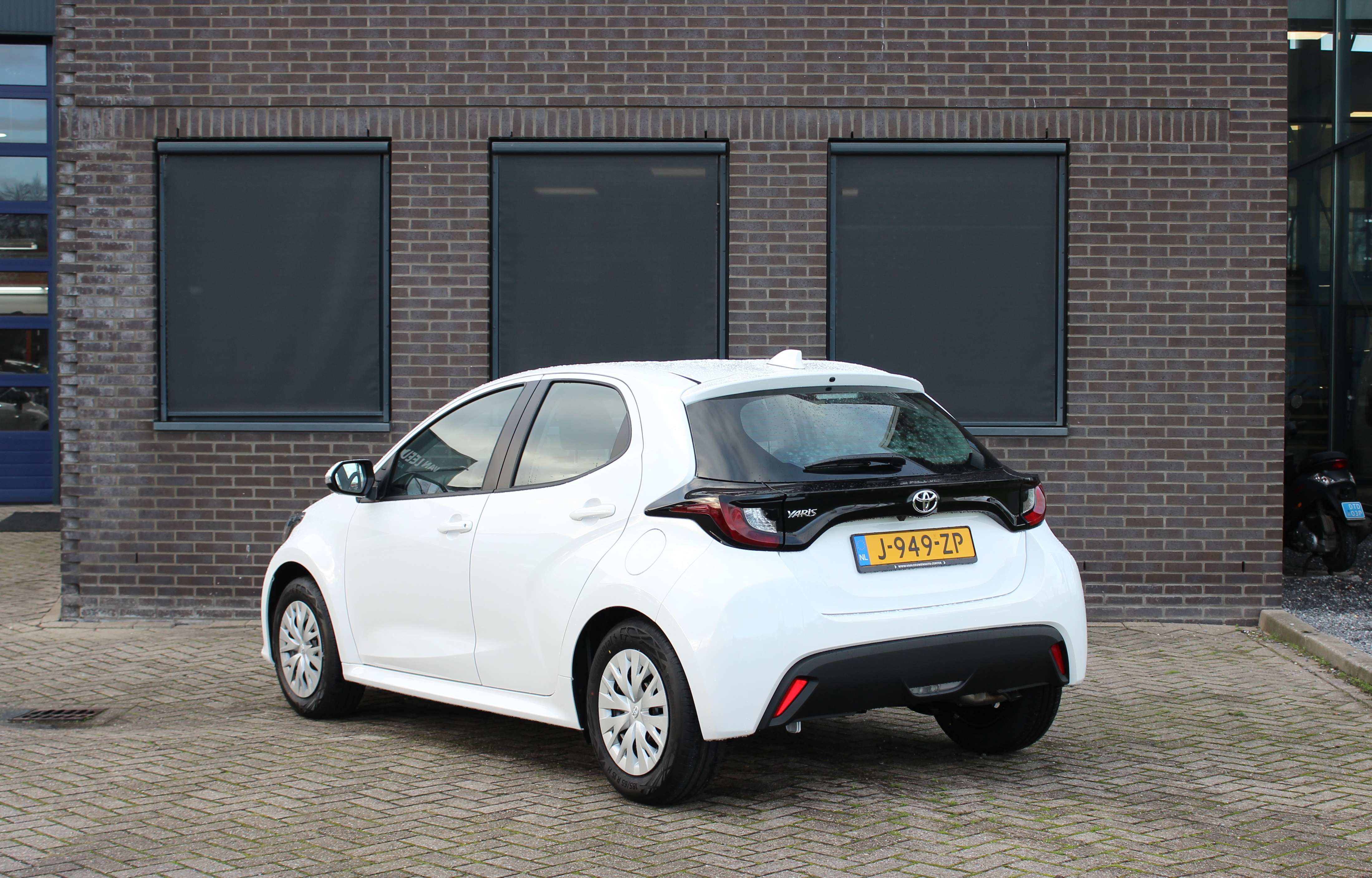 Yaris achterzijde